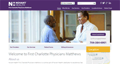 Desktop Screenshot of nhfcpmatthews.org