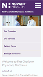 Mobile Screenshot of nhfcpmatthews.org